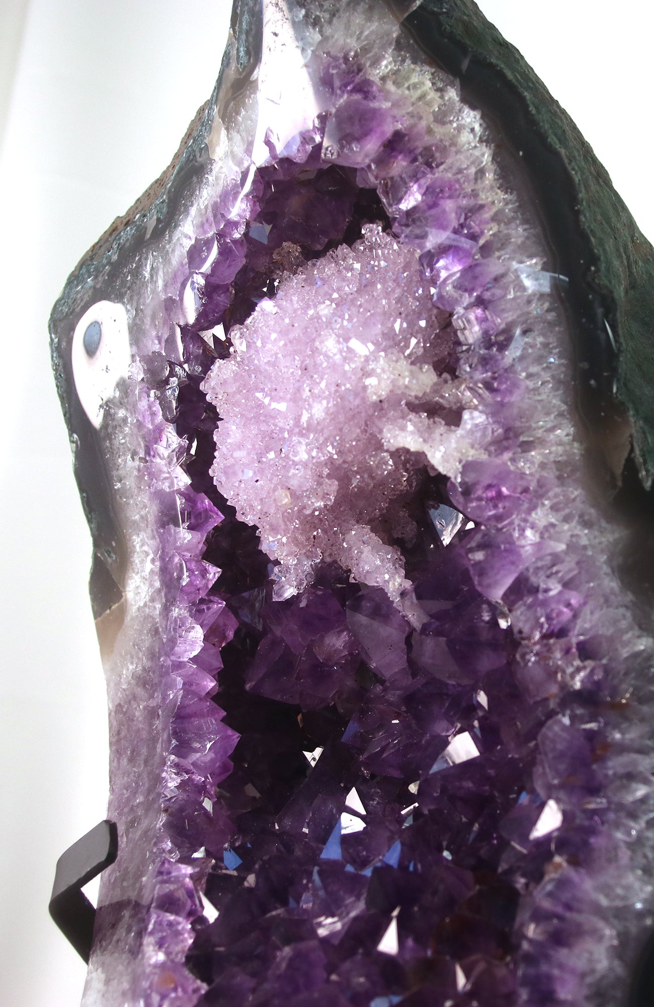 Amethyst Geode (AA Grade) on Stand